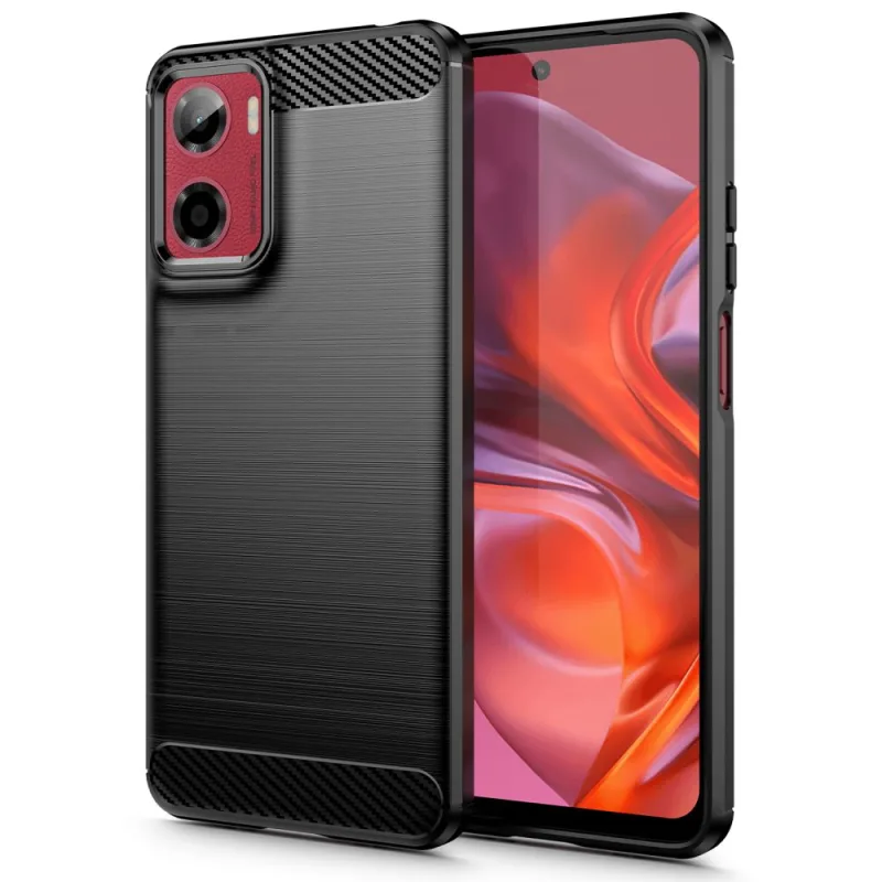 Tech-Protect TPUCarbon Case pre Motorola Moto G05 / E15 - Black
