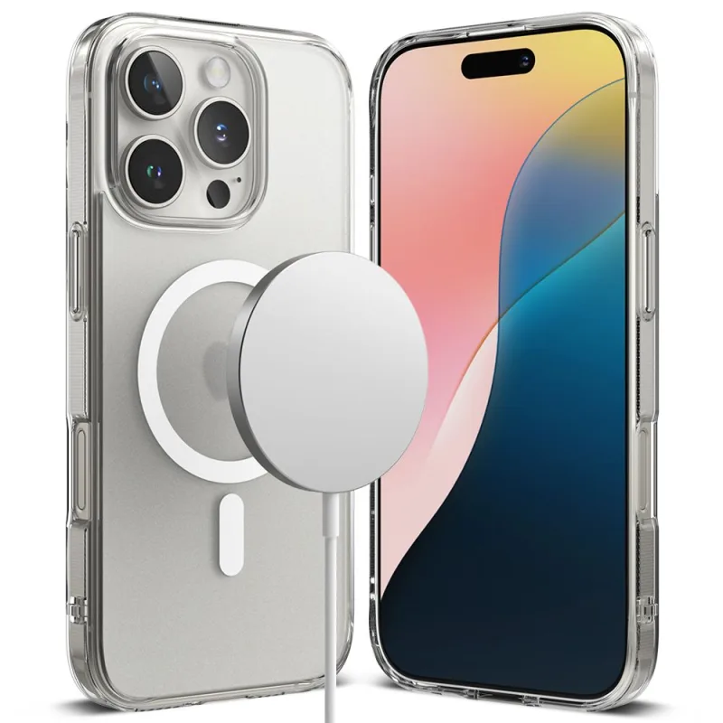 Puzdro Ringke Fusion MagSafe iPhone 16 Pro Max – priehľadné matné