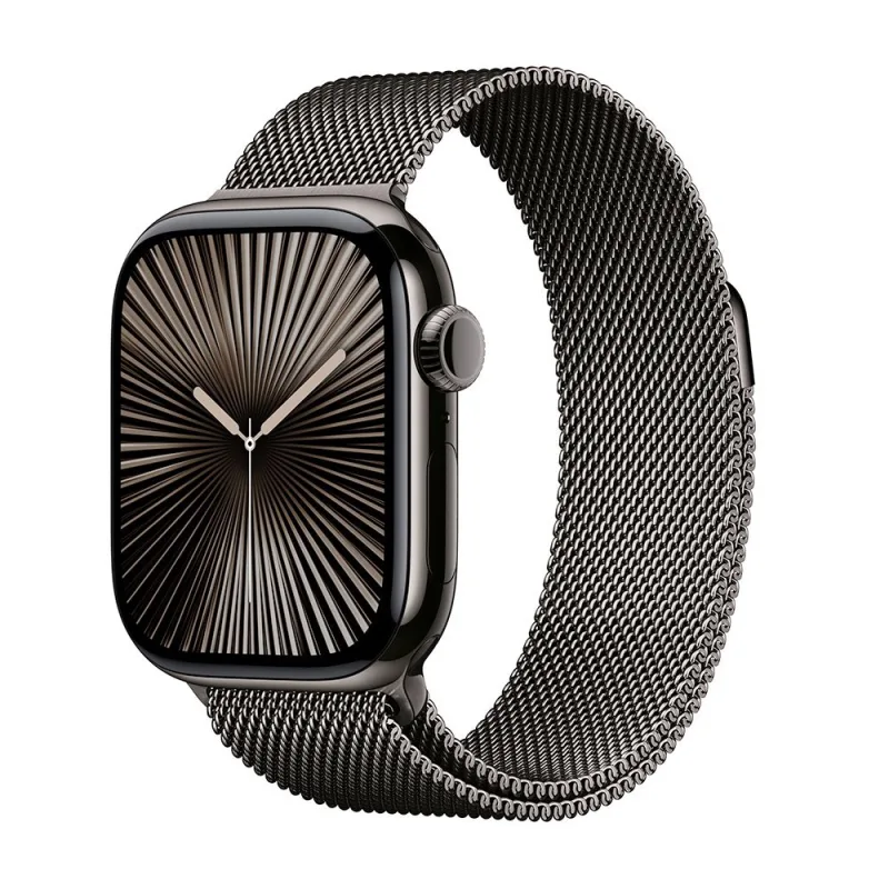 Apple Watch Series 10 GPS + Cellular 42mm Slate Titanium Case with Slate Milanese Loop *Poškodený obal*