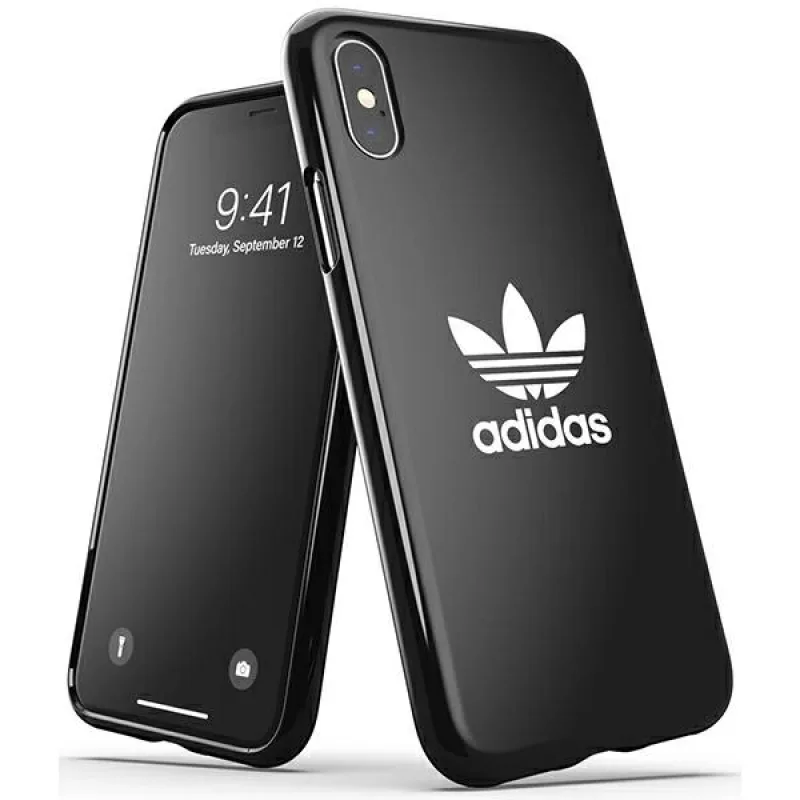 Adidas OR Snap Case Trefoil pre iPhone X / XS - čierne