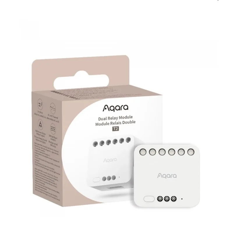 Aqara Smart Home Spínací modul T2 s Pripojenim neutrálneho vodiča