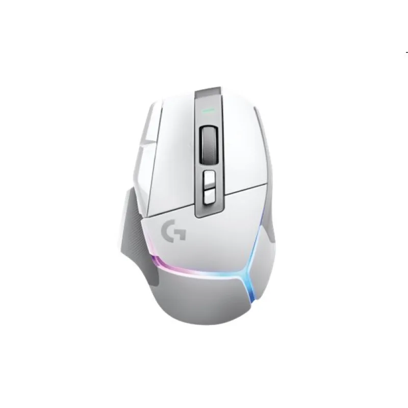 Logitech G502 X PLUS - bezdrôtová herná myš - biela