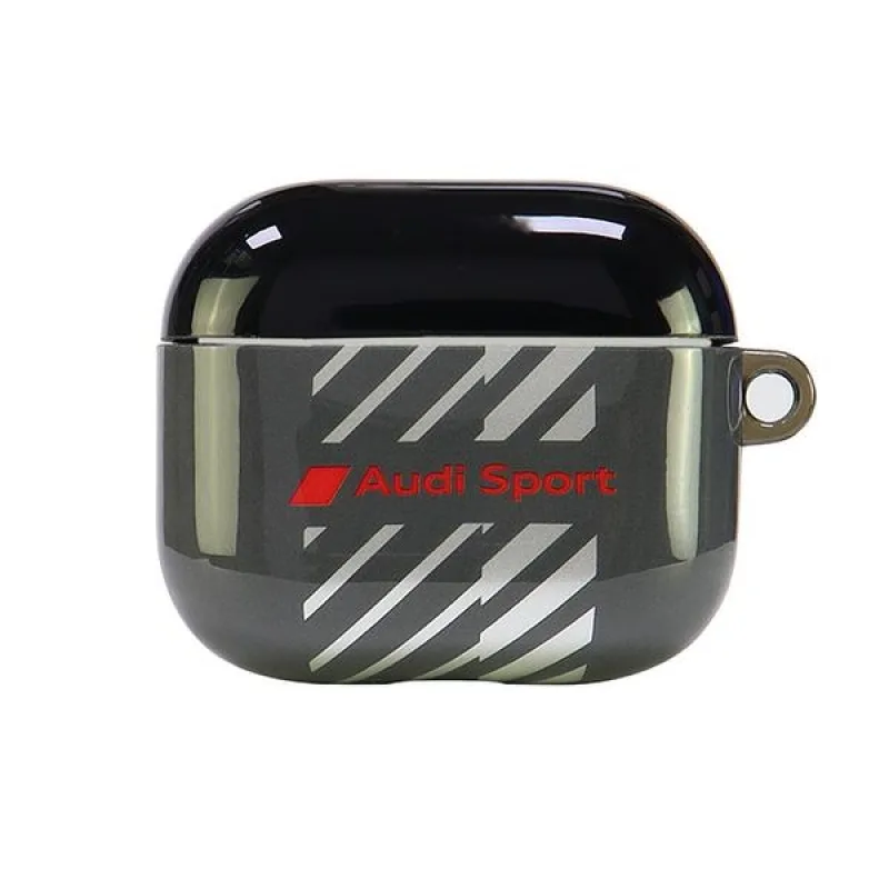 Športové puzdro Audi IML pre AirPods 3 - čierne