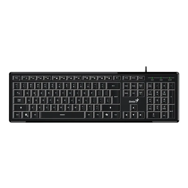 GENIUS Slimstar 820 SK,CZ USB čierna