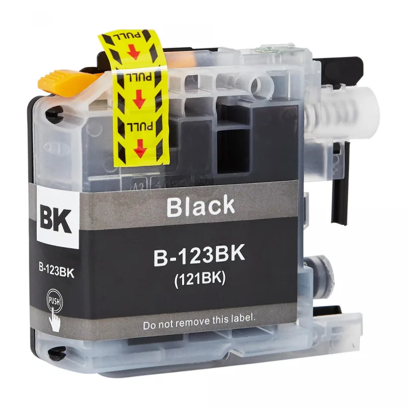 Kompatibilná náplň Brother LC123BK - 20ml - Black