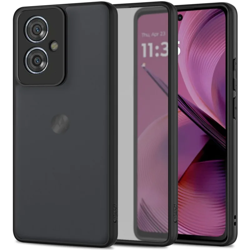 Puzdro Tech-Protect MagMat pre Motorola Moto G55 – matné čierne