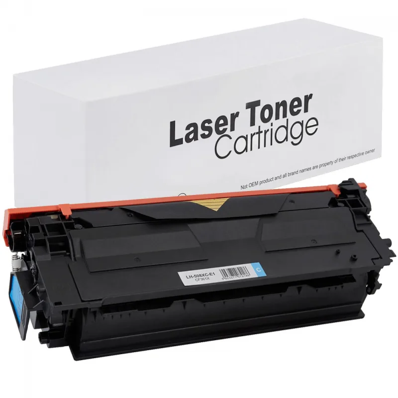 Toner HP CF361X 508X Cyan - 9500 strán - kompatibilný