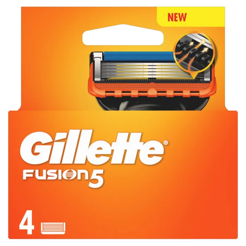 Gillette Fusion 5 náhrady 4ks