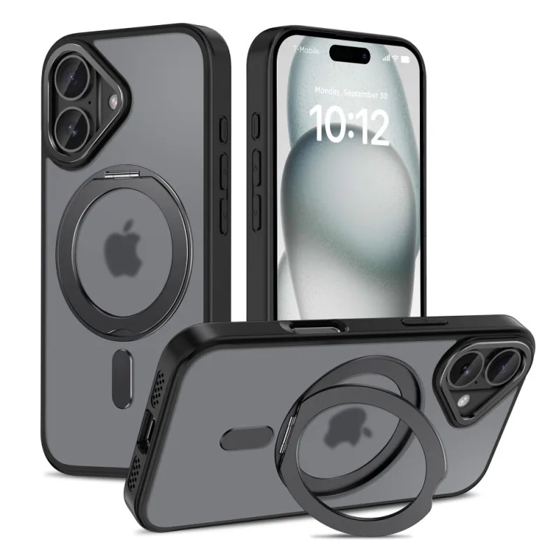 Puzdro Tech-Protect MagRing MagSafe pre iPhone 16 - priesvitné