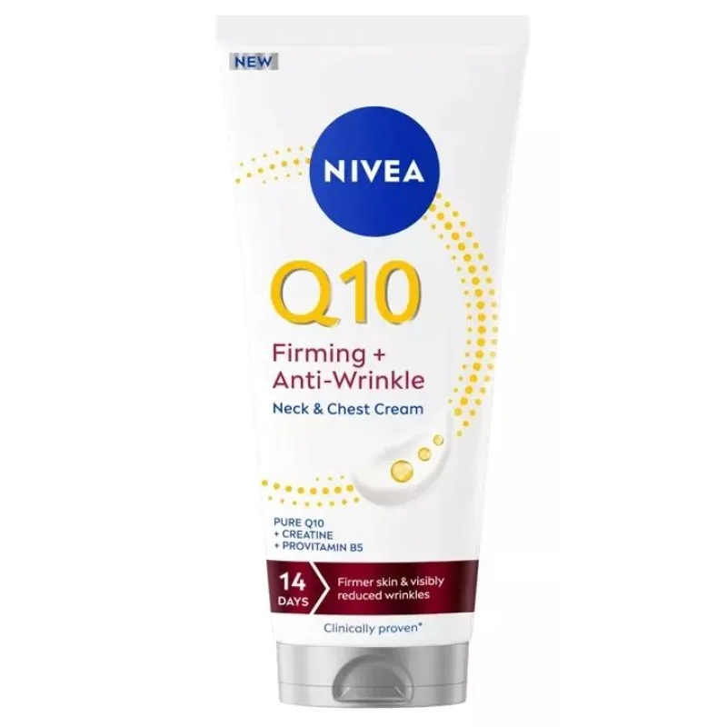 Nivea krém na krk a dekolt 200ml Q10 Spevňujúce Anti-Wrinkle