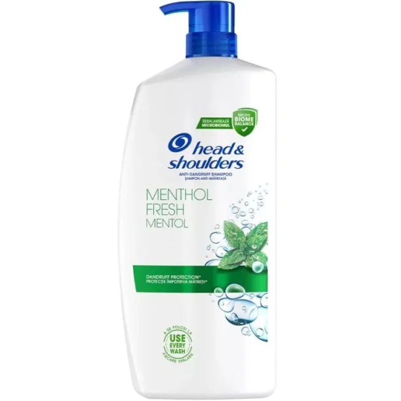 Head & Shoulders Menthol Fresh šampón proti lupinám 800 ml