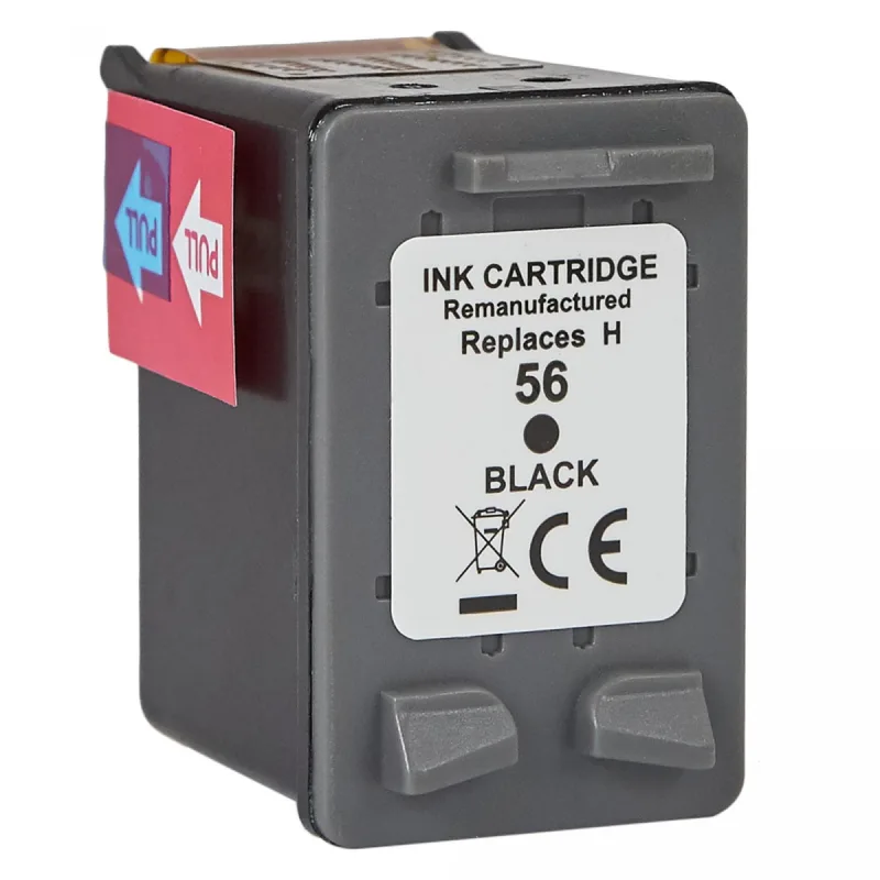 HP C6656AE - 20ml Black - kompatibilný