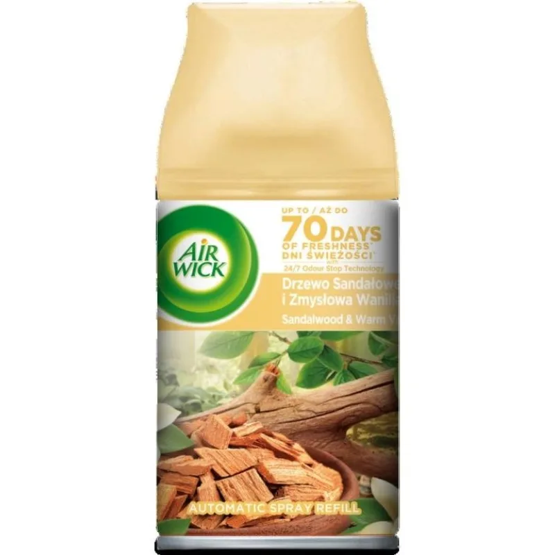 Air Wick Freshmatic Sandalwood & Warm Vanilla náplň 250 ml