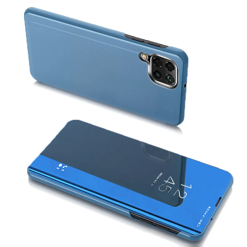Kryt Clear View Case pre Samsung Galaxy A22 4G modrý
