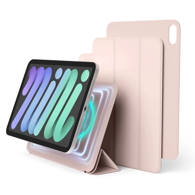Elago puzdro Magnetic Folio Case pre iPad mini 8.3" 2021/2024 - Sand Pink