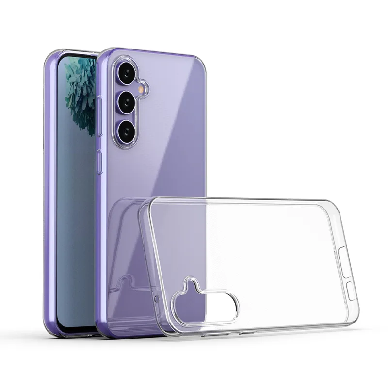 Ultra Clear silikónové puzdro pre S23 FE, priehľadné