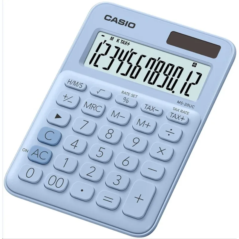 CASIO kalkulačka MS 20UC LB, Stolní kalkulátor MS 20UC LB