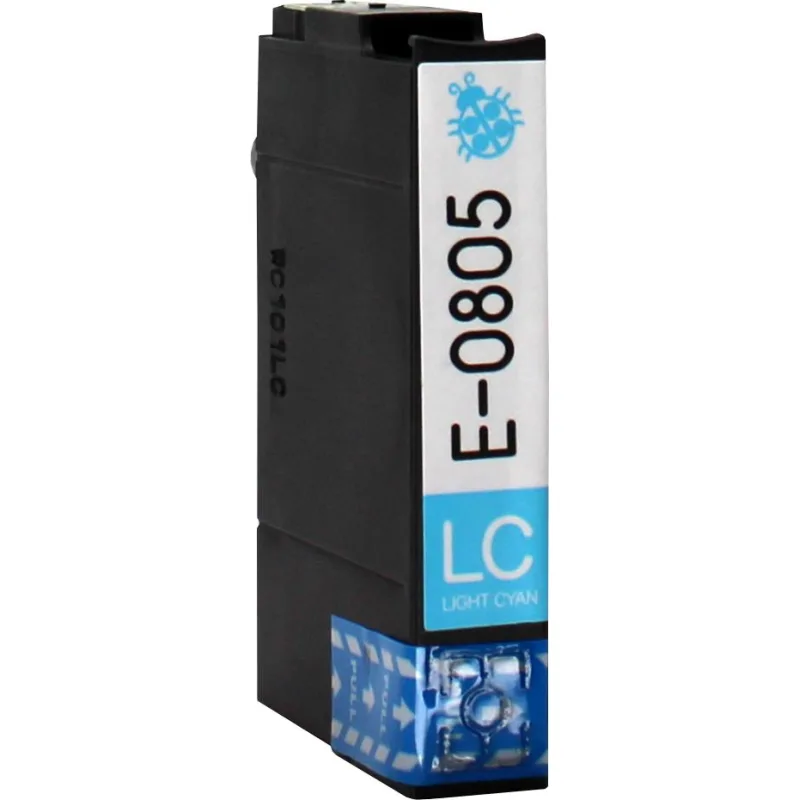 Kompatibilná náplň Epson T0805 (C13T08054010) - 14ml Light Cyan
