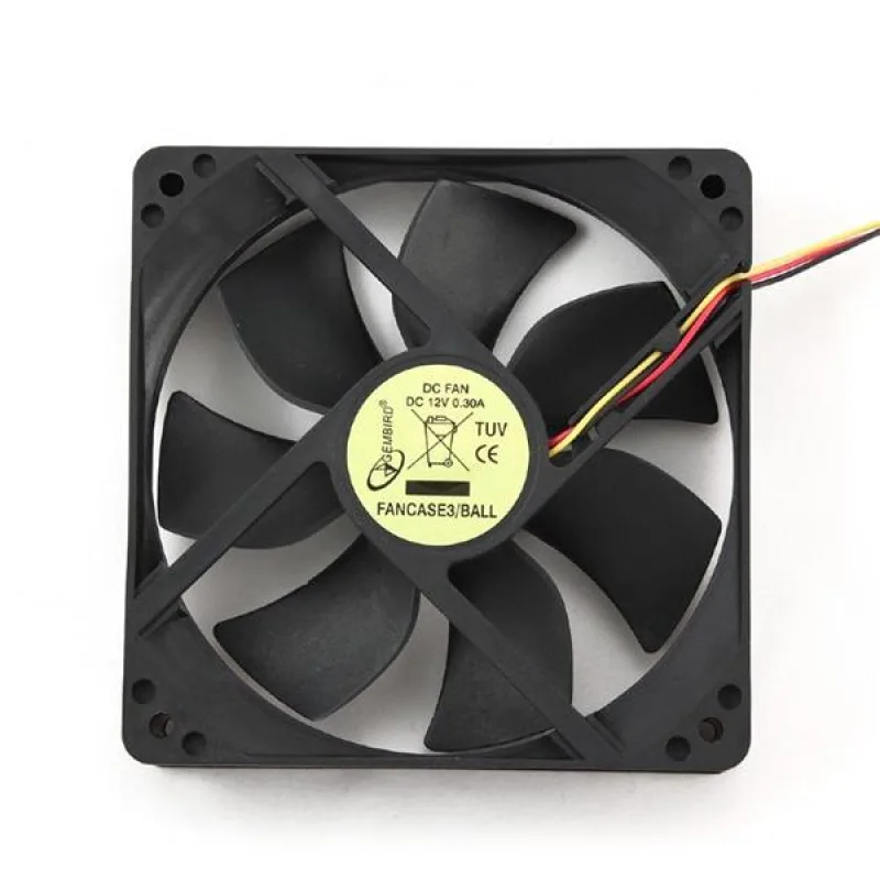 Gembird 120 mm ventilátor pre PC case, guličkové ložisko FANCASE3/BALL