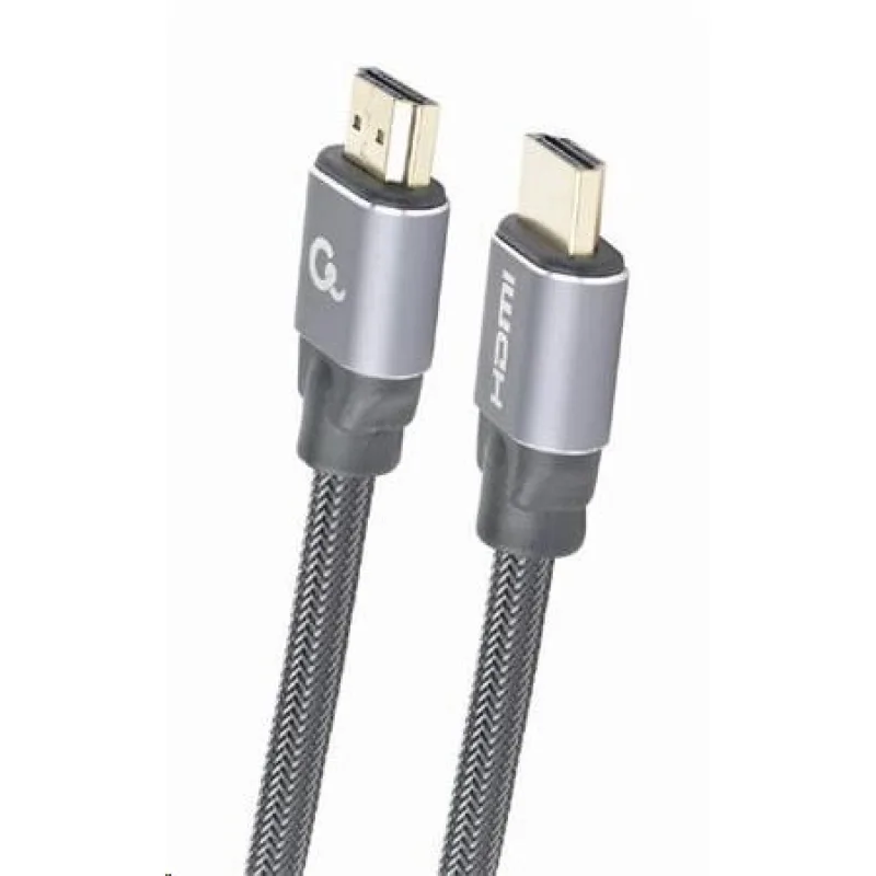 GEMBIRD CABLEXPERT HDMI kábel 2.0, 1m, opletené, čierne, blister CCBP…