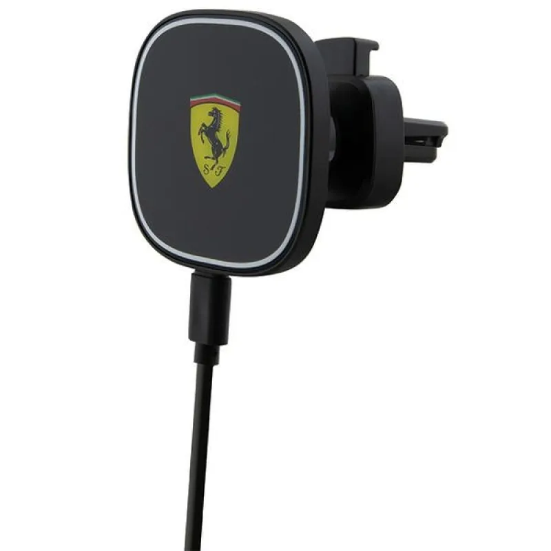 Ferrari pekné. indukcia FECHMGLK 15W na mriežku čierna/čierna 2023 Kolekcia MagSafe