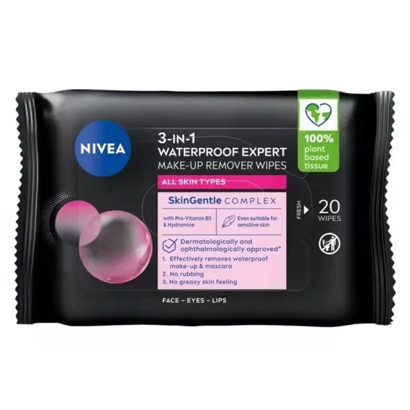 Nivea Odličovacie micelárne obrúsky 3v1 Expert 25ks