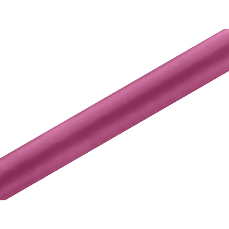 Stredový pás satén 36cm x 9m fuchsiová
