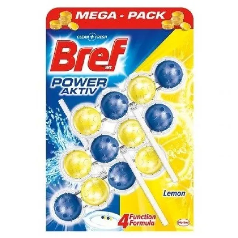 Bref guličky 3x50g POWER ACTIV Lemon