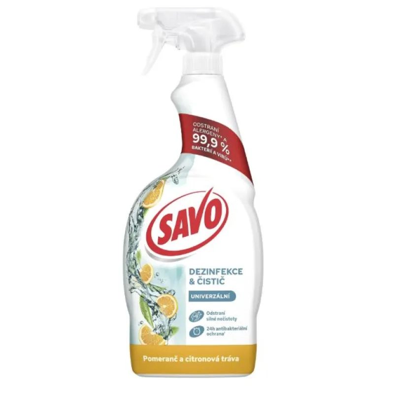 Savo Univerzálny čistič pomaranč, sprej 700ml