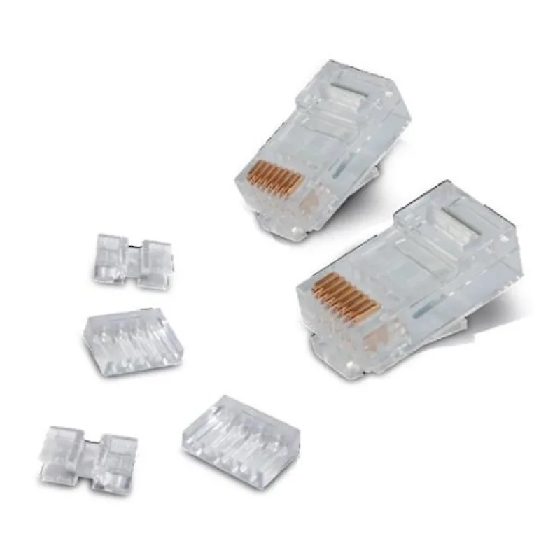 OXnet netienený konektor UTP RJ45-8p8c,50µ" Au, lanko, skladaný, Cat6, …