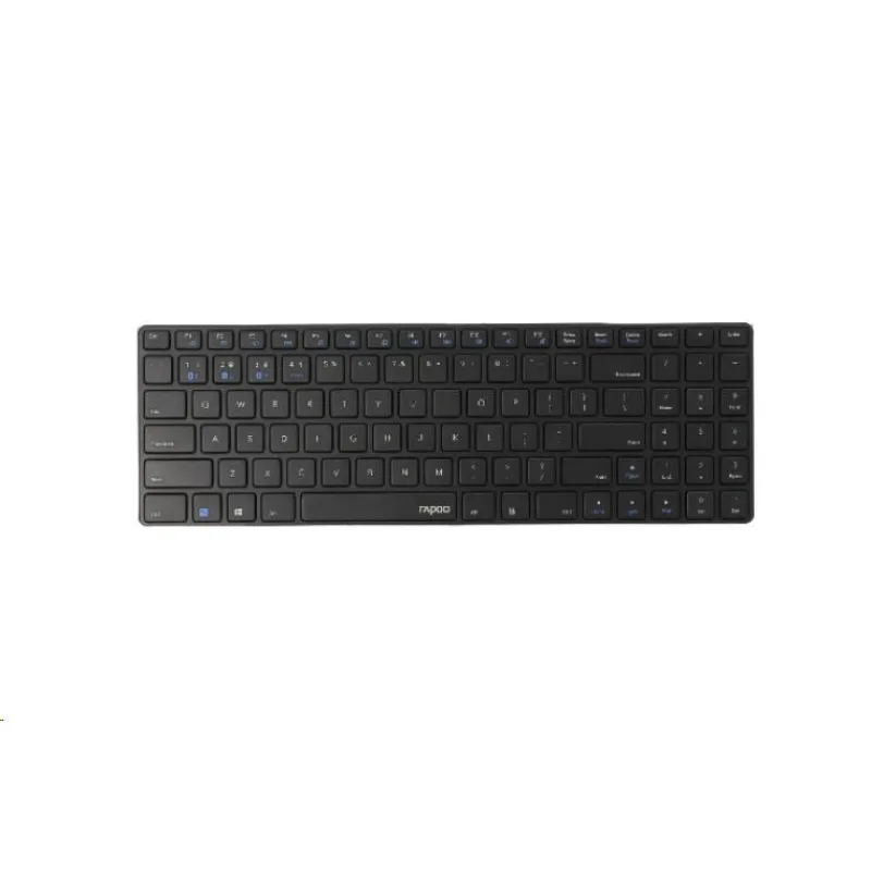 RAPOO klávesnice E9100M, bezdrátová, Ultra-slim, CZ/SK, černá…
