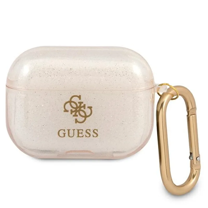 Guess GUAPUCG4GD kryt AirPods Pro zlato/zlatý Glitter Collection