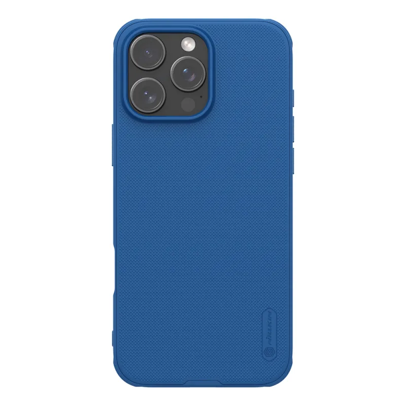 Magnetické puzdro Nillkin Super Frosted Shield Pro pre iPhone 16 Pro - modré