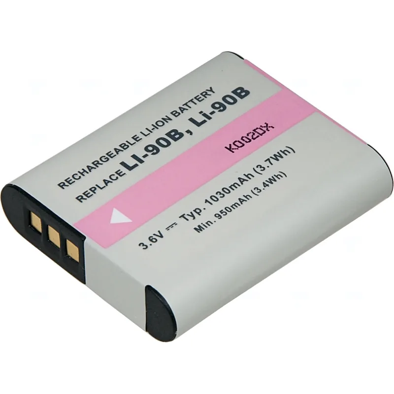 Batéria T6 Power Olympus Li-90B, Li-92B, 900mAh, 3, 3Wh DCOL0013