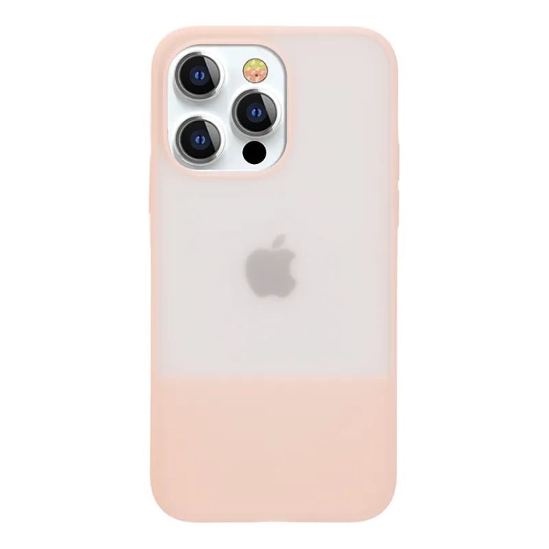 Silikónový kryt Kingxbar Plain Series pre iPhone 13 ružový