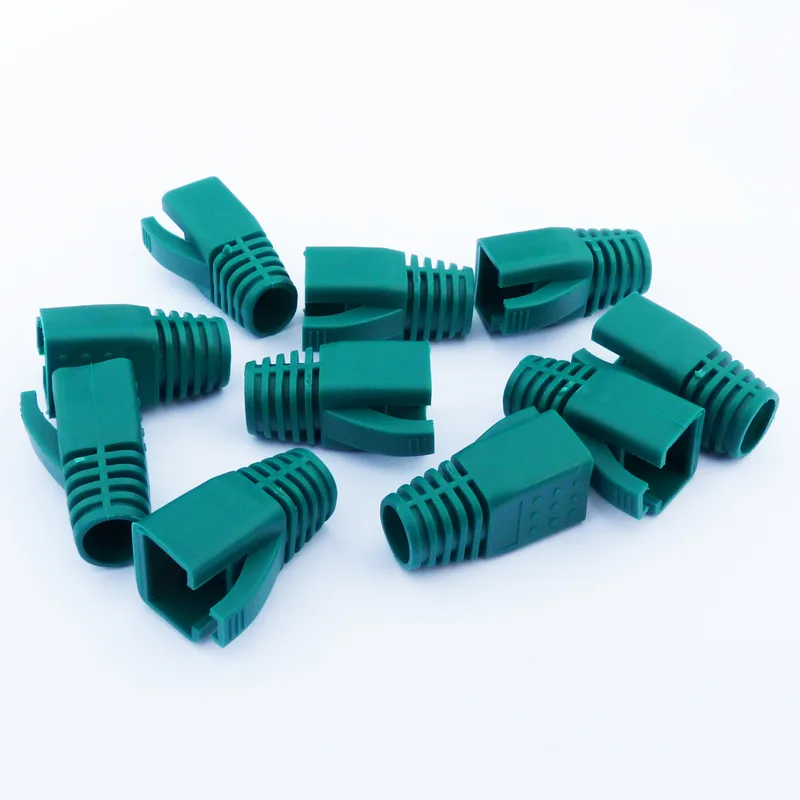 DATACOM krytka pre RJ45 (CAT6A, CAT7) zelený (10ks) 4395