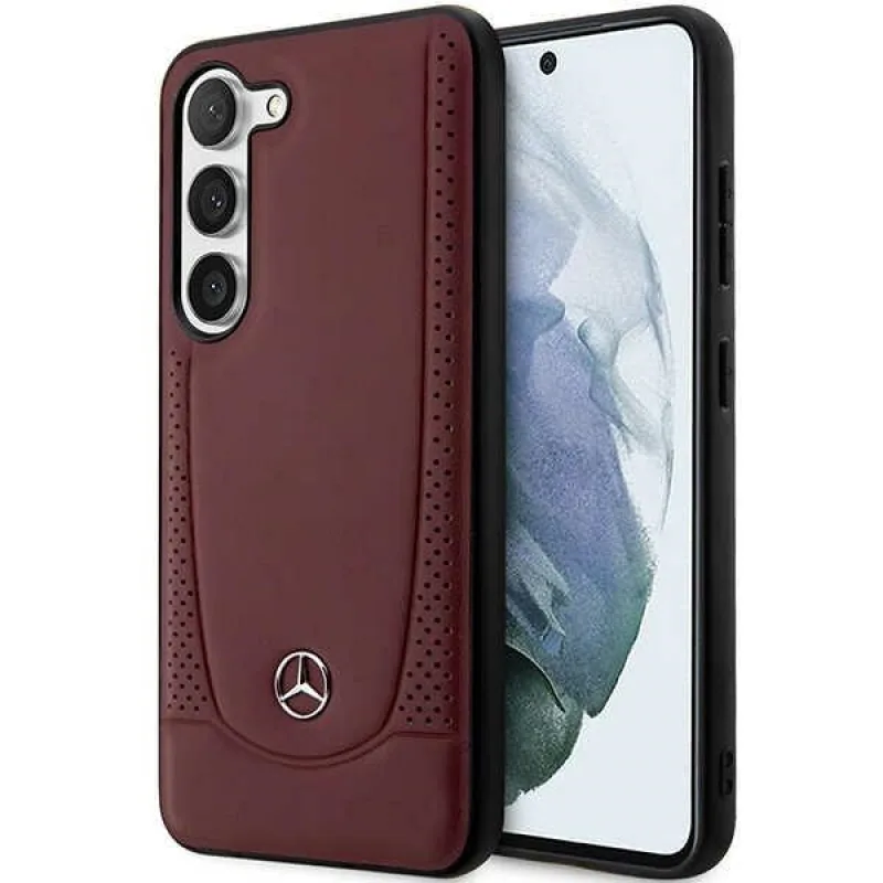 Mercedes MEHCS23MARMRE S23+ S916 červený/červený pevný kufrík Koža Urban Bengale