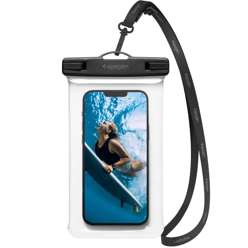 Puzdro Spigen Aqua Shield A601 vodotesné IPX8 – priehľadné