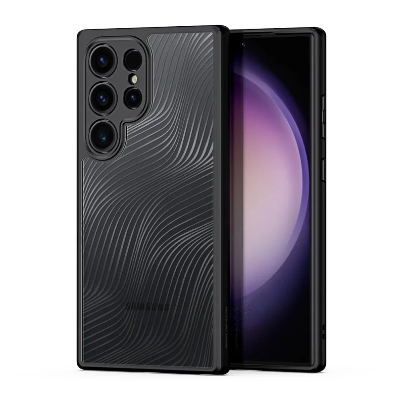 Puzdro Dux Ducis Aimo pre Samsung S24 Ultra - čierne