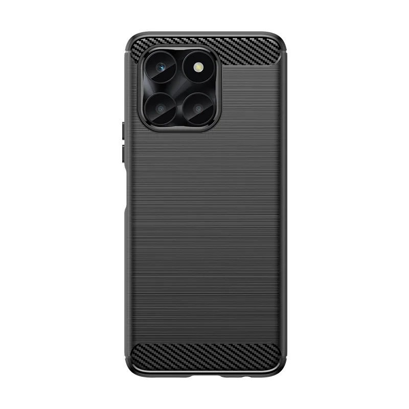 Karbónové puzdro pre Honor X6a - čierne