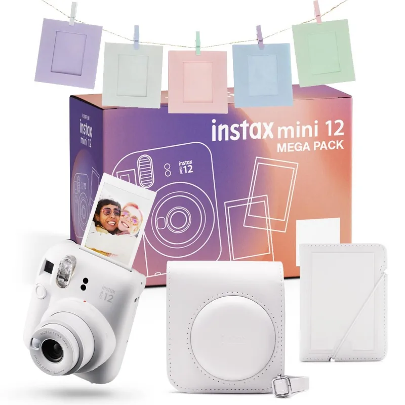 Fujifilm MINI 12 MEGA PACK biely 70100163467