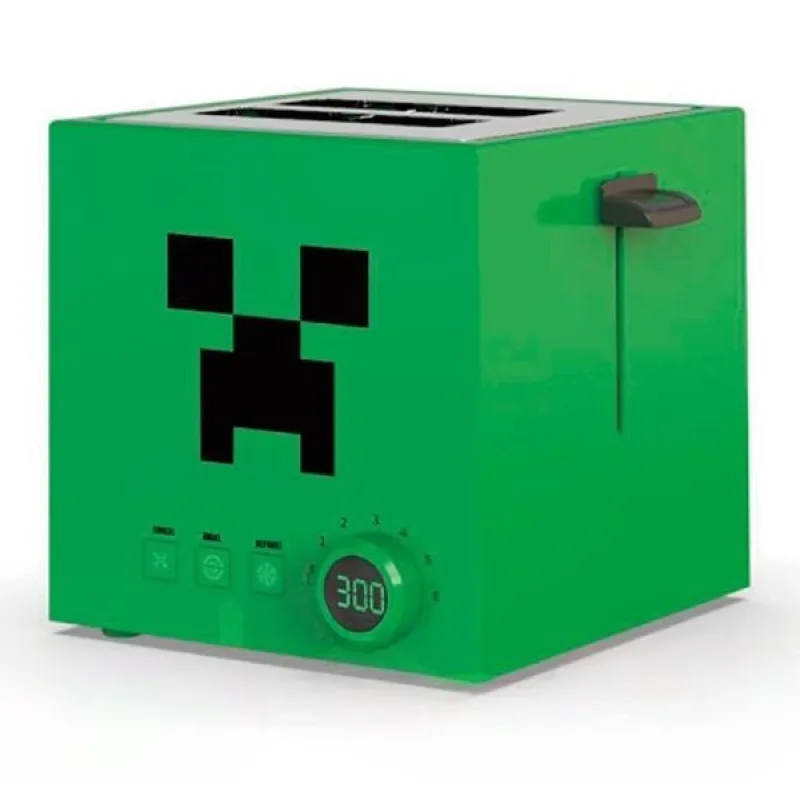 Creeper Square Toaster (Minecraft)