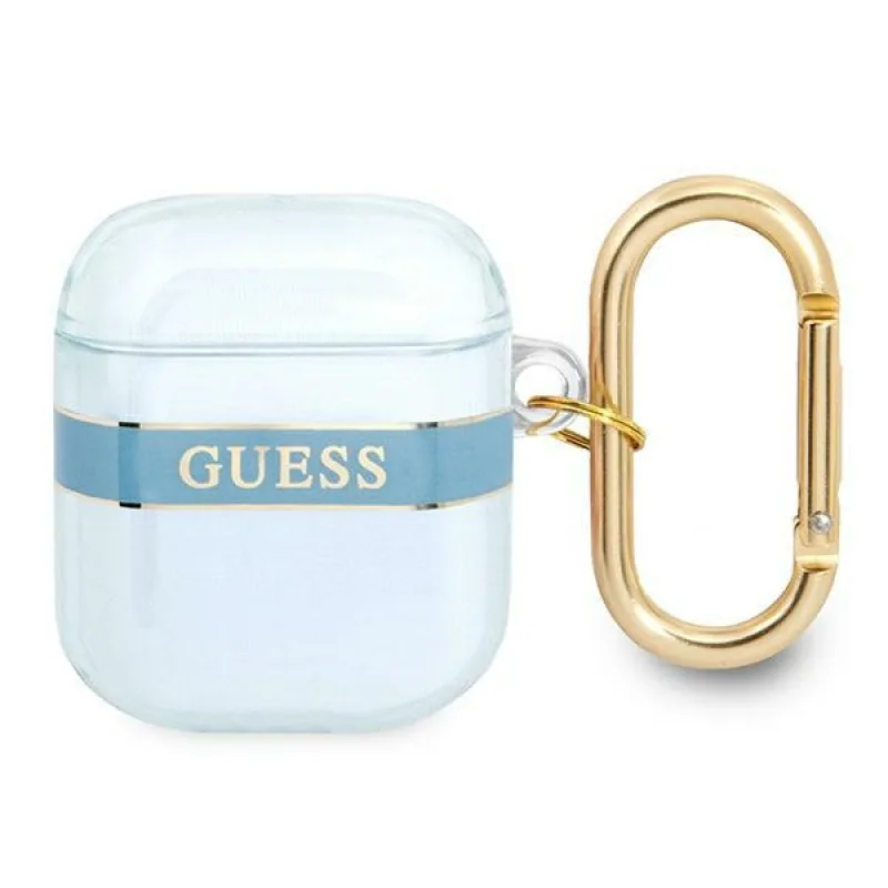 Guess GUA2HHTSB kryt AirPods blue/blue Strap Collection