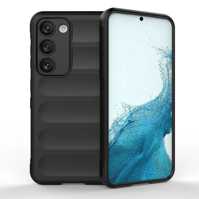 Magic Shield Case pre Samsung Galaxy S23+ flexibilný pancierový kryt čierny