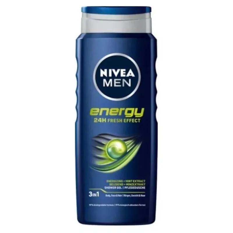 Nivea Men Energy sprchový gél 500 ml