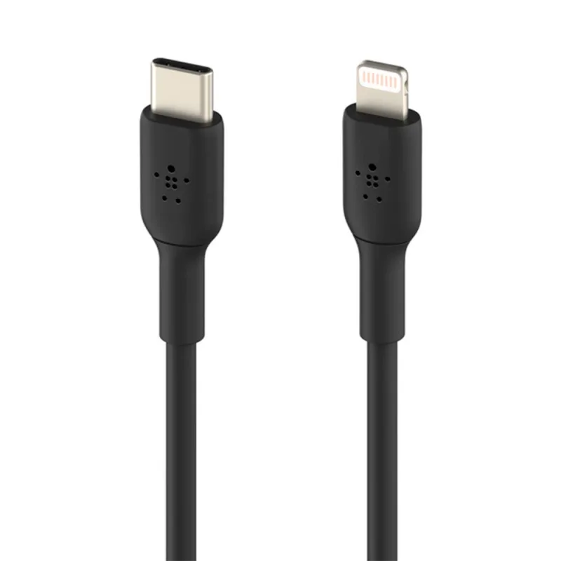 Belkin kábel Boost Charge USB-C to Lightning 2m - Black CAA003bt2MBK