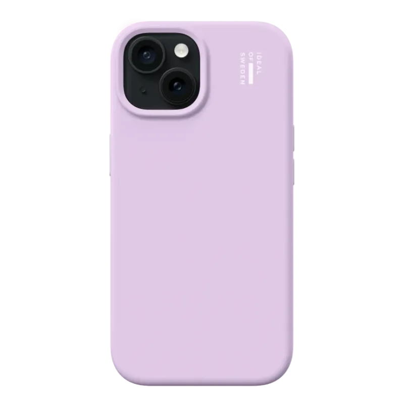 iDeal Silicone Case MagSafe iPhone 13/14/15/16e Lavender Milk