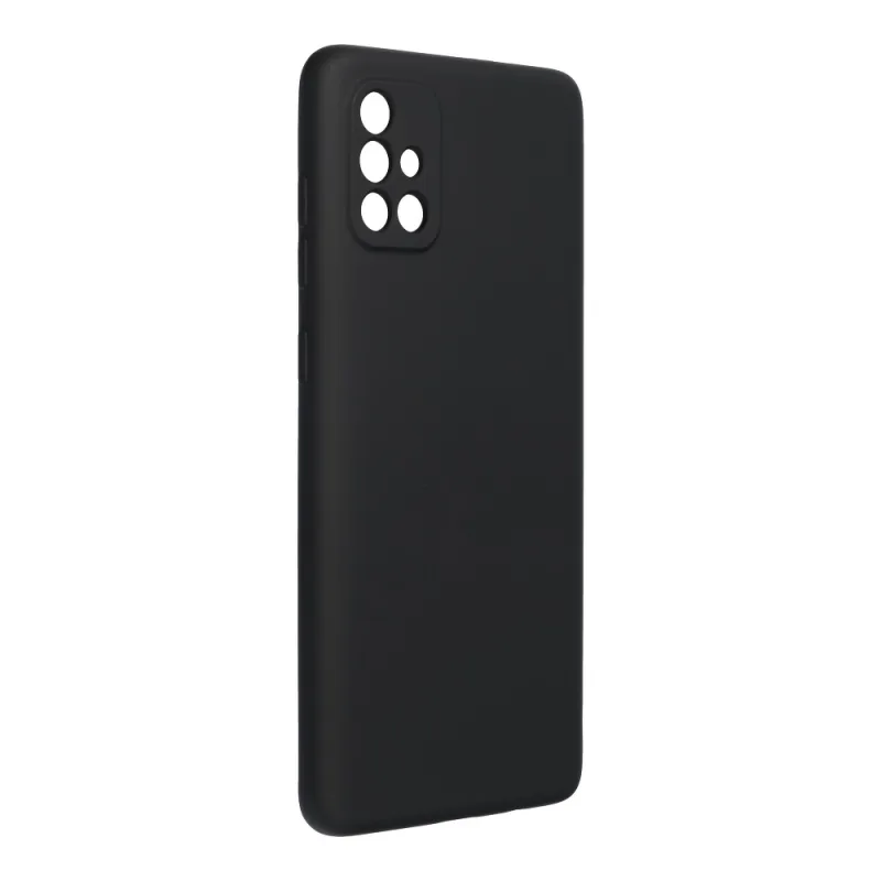 Puzdro SILICONE LITE na SAMSUNG Galaxy A71 black