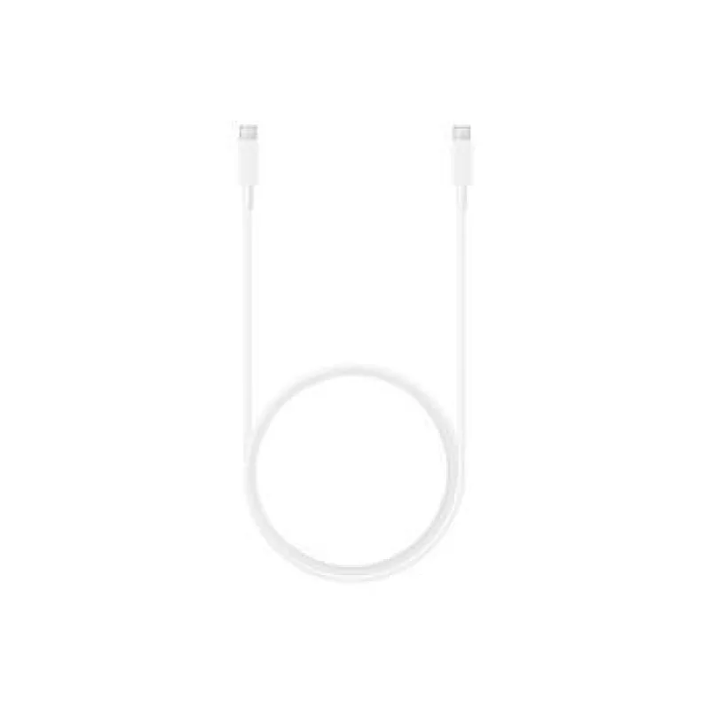 Samsung datový kabel EP-DX310JWE, USB-C/ USB-C, 3A, 1, 8 m, bílá …