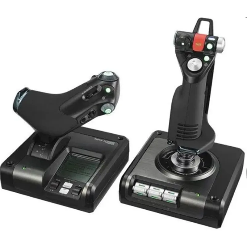Logitech X52 Professional H.O.T.A.S. - simulačný ovládač s plynovou a ovládacou pákou